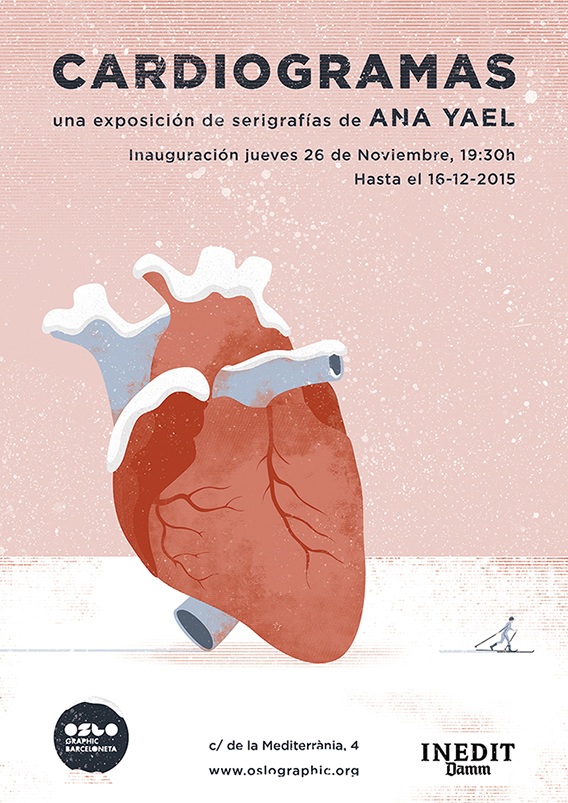 CARDIOGRAMAS, EXPOSICI�N DE SERIGRAF�AS DE ANA YAEL!